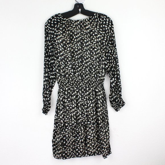 NWT Theory Silk Blend Tie-Neck Dress | Flowy for Brunch, Travel & Events - Picture 6 of 15